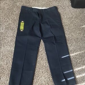 Dickies Men's Dark Blue Dress Pants